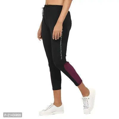 Buy Cotton Gym/Sports Activewear Track Pants In Black Online India, Best  Prices, COD - Clovia - AT0068P13